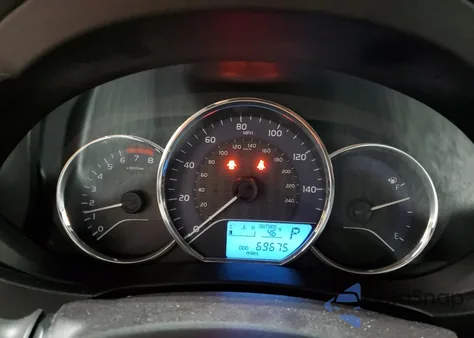 2016 Toyota Corolla L из США, поврежденный, VIN 2T1BURHE5GC490940